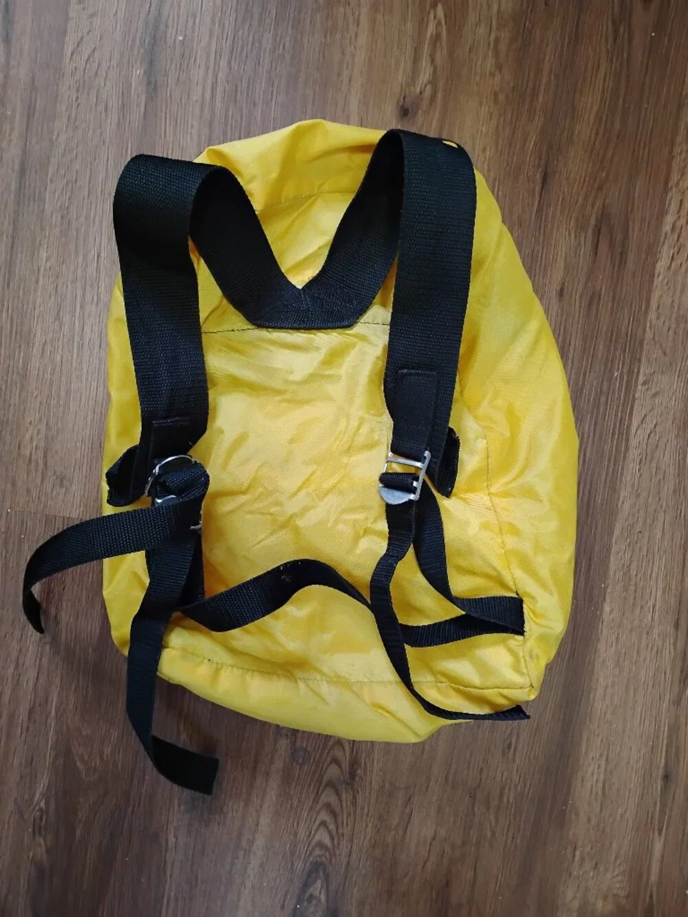 Vintage Mi-Bag Nylon Backpack Yellow USA